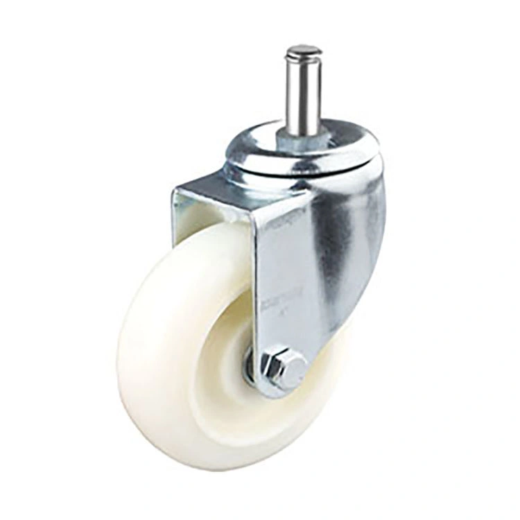 4 Inches Middle Duty Nylon Swivel Caster (stainless steel)