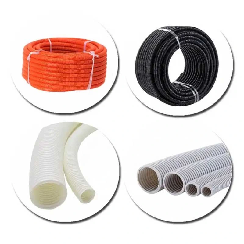 La lumière de la corbeille de la pompe de vidange de l'Irrigation de l'eau Gad conduit en plastique flexible en spirale de printemps Poly PEHD PPR tuyau flexible PVC CPVC