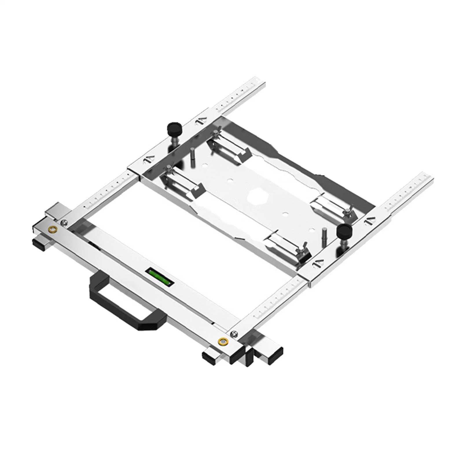 Guía de borde de la carpintería el posicionamiento de la junta de corte Herramientas de fresado de borde resistente bastidor de la junta de corte ajustable para sierra circular de la Carpintería Router largo