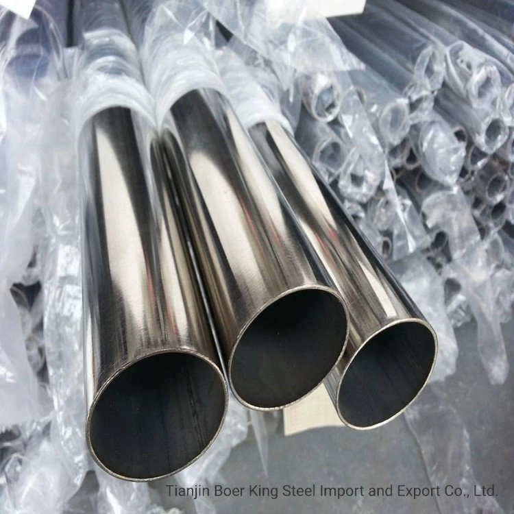 DIN 201 202 301 304 316L 317L 430 321 409 2507 Sch10 Sch40 Stainless Steel Seamless Pipe