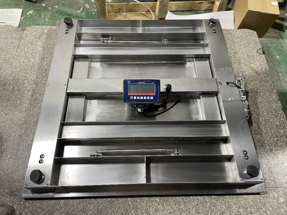 Stainless Steel Lift Floor Scale 1500*1500mm W/O Ramp
