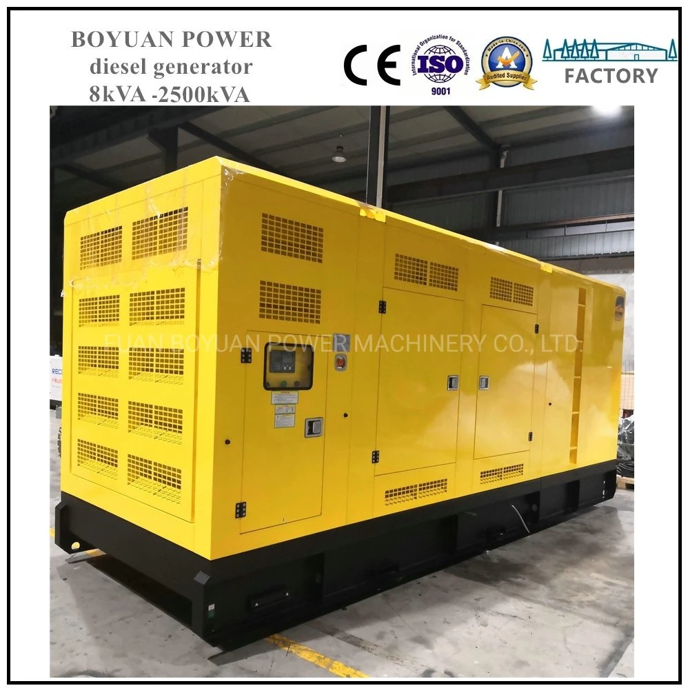 400kw 500kVA Soundproof Electric Diesel Power Generation by Cummins Engine