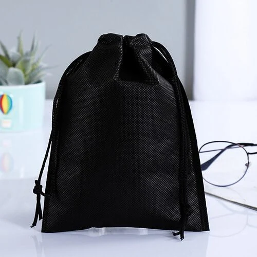 PP Non Woven Drawstring Backpack Shopping Bags