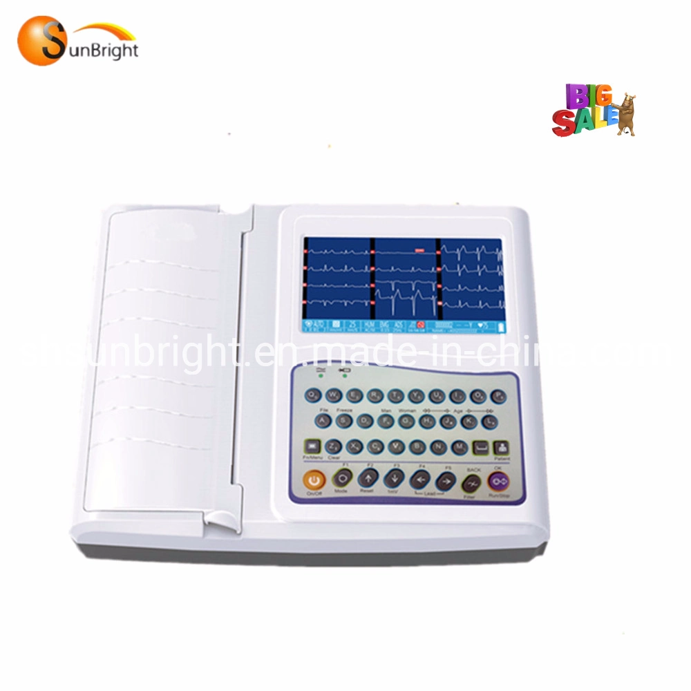 Sunbright Digital 12 Channel 12 Leads Portable ECG Device