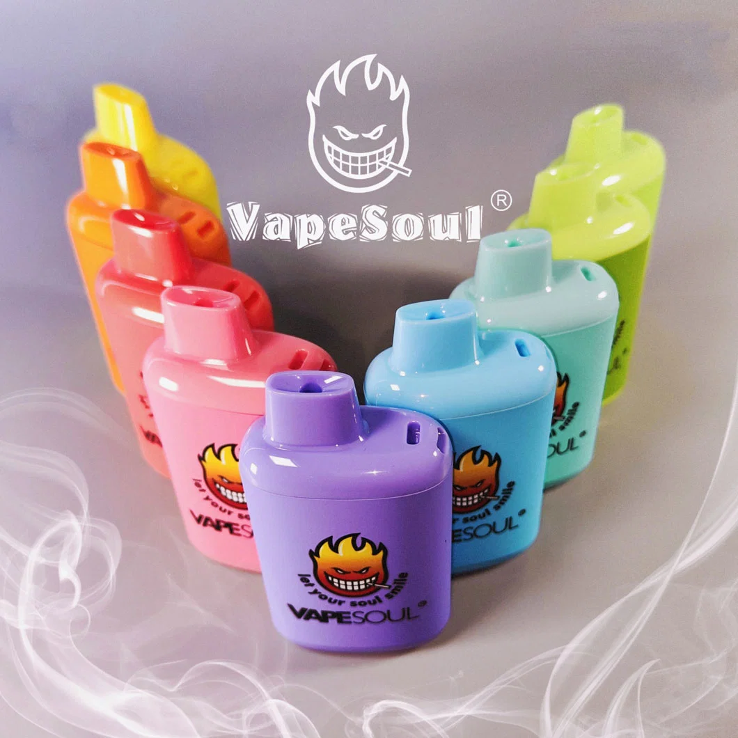 Vapesoul V-Ghost 6500 Puffs Vaper Recargable Vapeador Big Smoke Mesh Coil Disposable/Chargeable Vape Pen