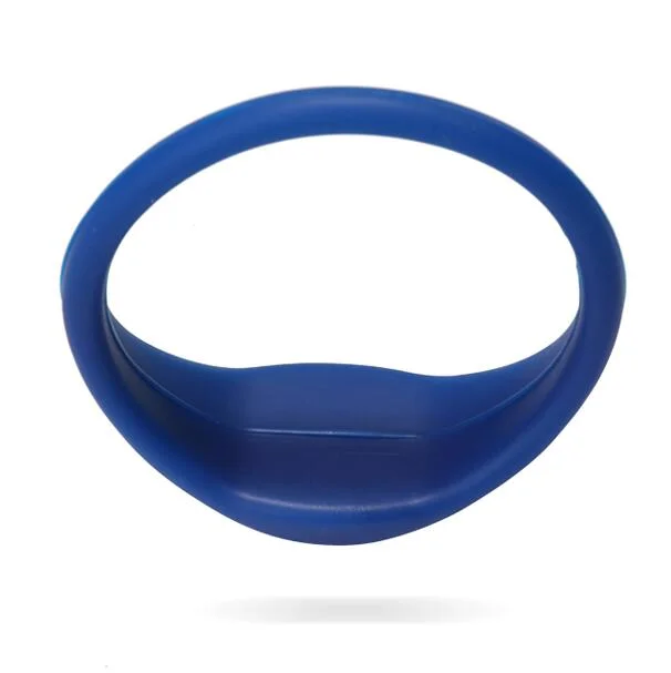 G028 Oblate Head 125kHz RFID Silicone Wristband with Em4305 Chip