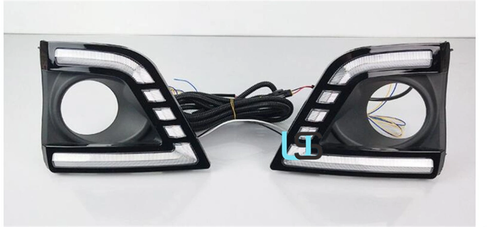 Para Toyota Corolla 14-16 LED luces de día DRL niebla Lámpara