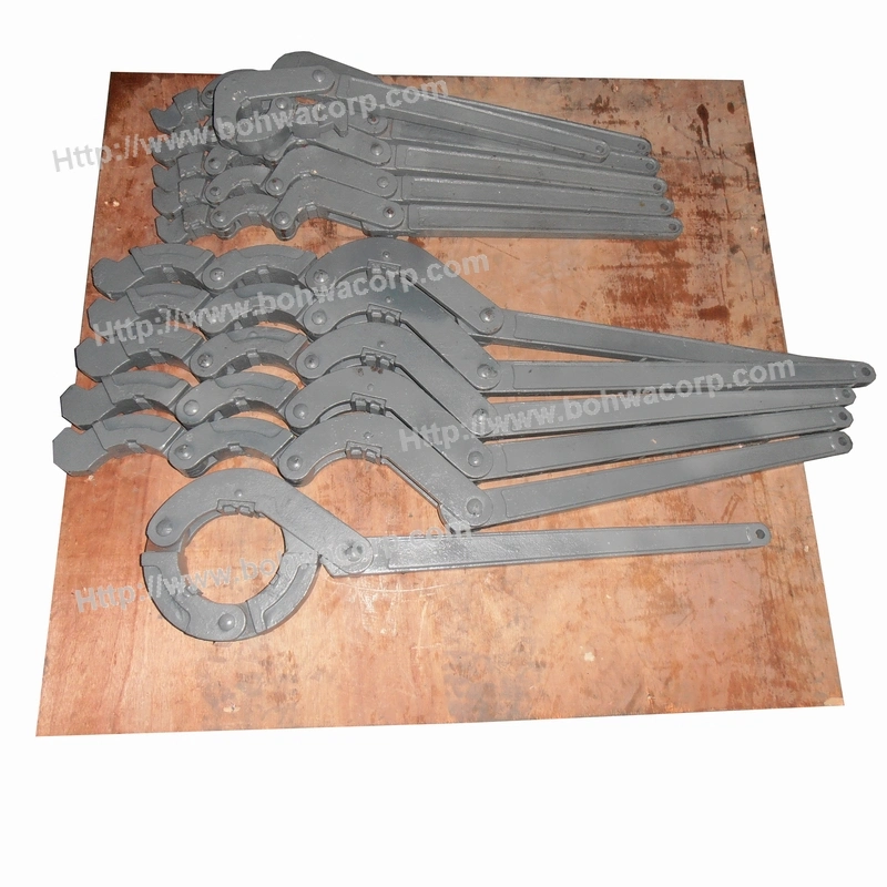 Pipe Wrench Set with Steel Handle for Diamond Core Drilling