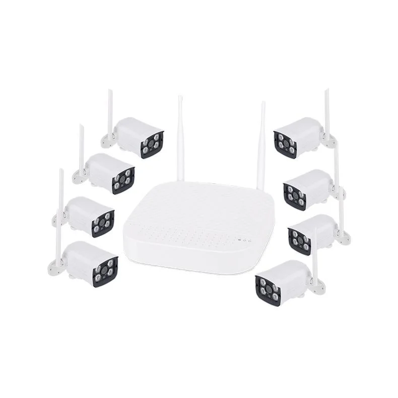 Tuya H. 265 NVR WiFi Kit sans fil HD 8 canaux caméra CCTV