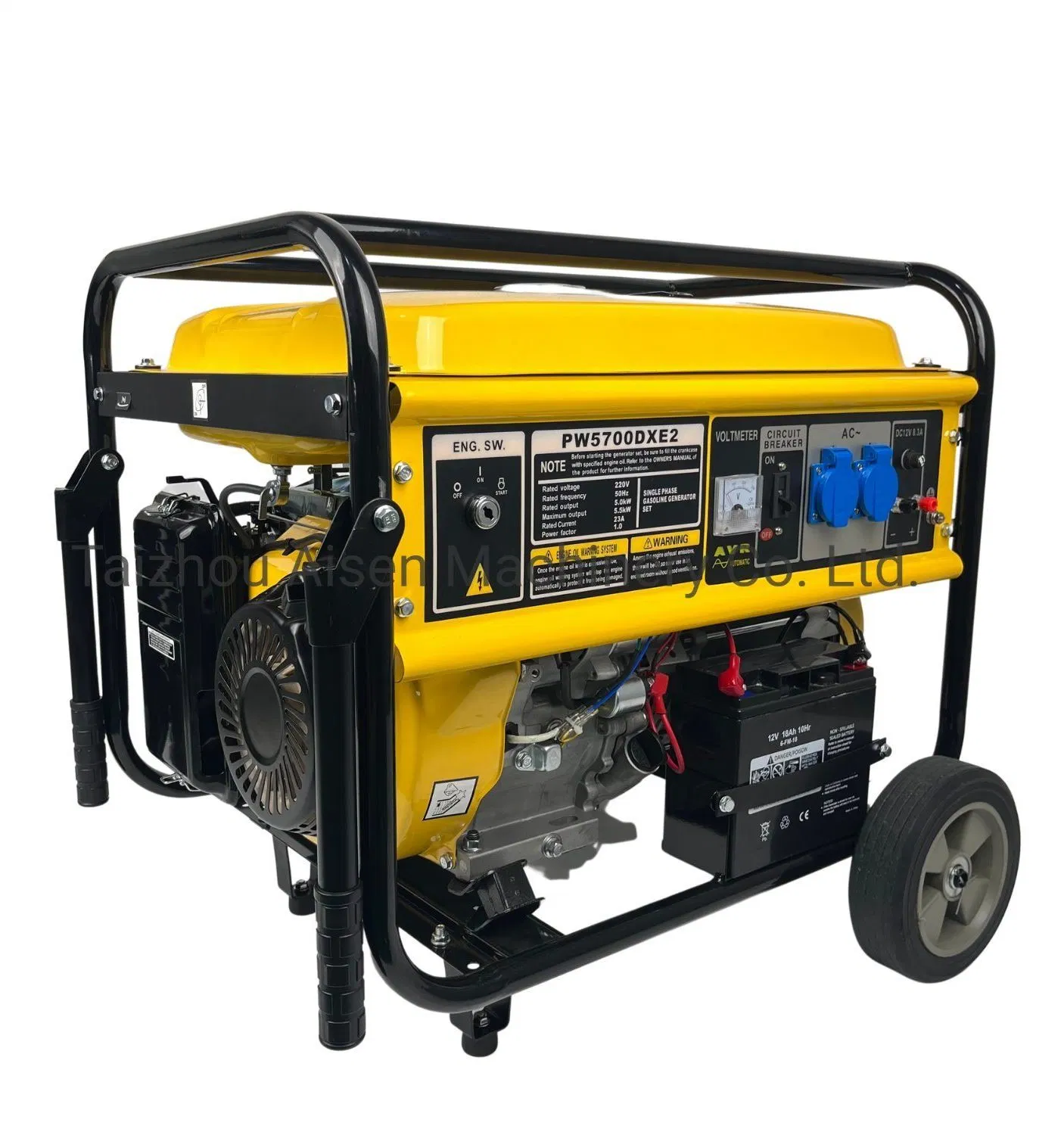 Aisen Power 2kw 3kw Single Phase Type Output Gasoline Generator Petrol Generator for Home