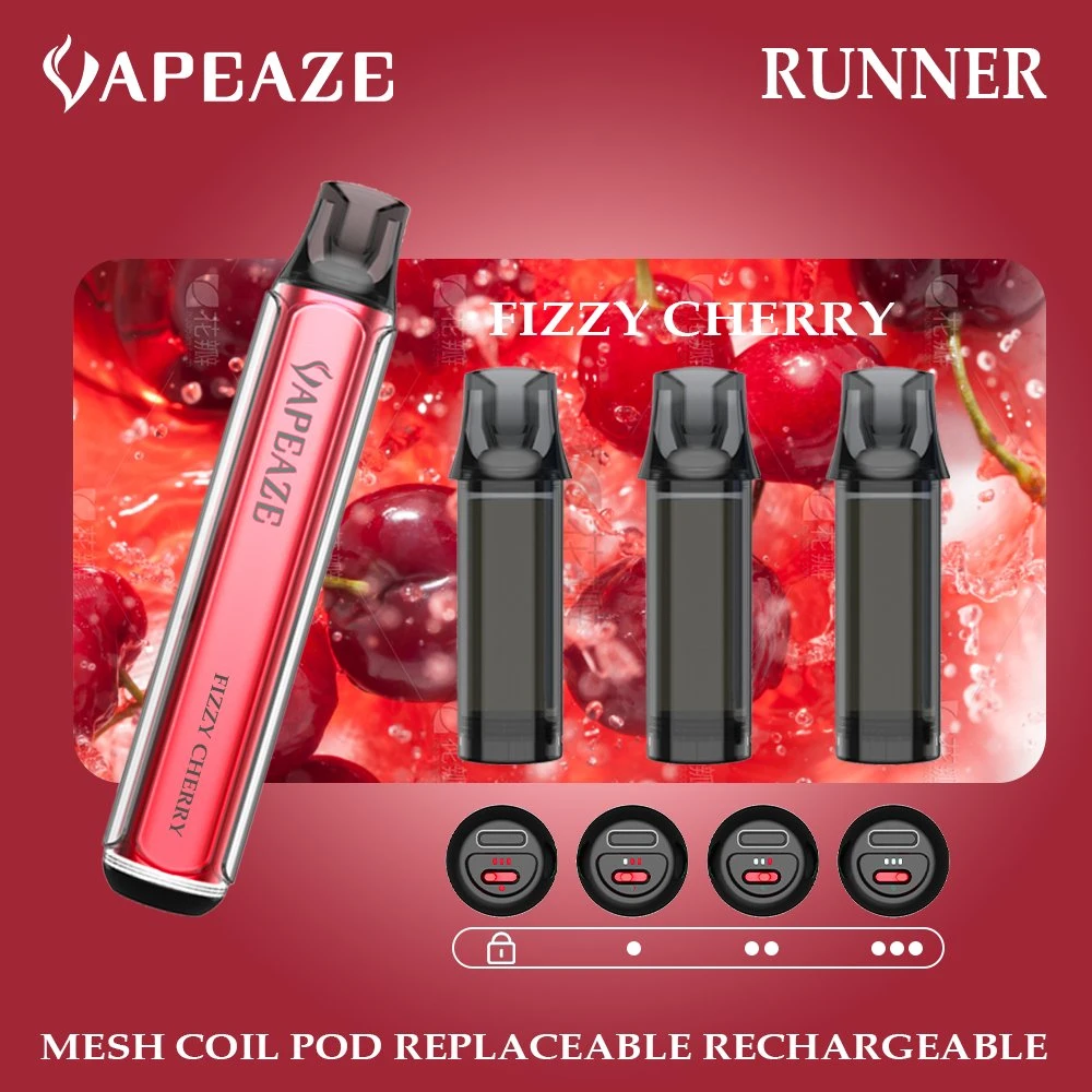 O mais recente design Mini Vape Pod substituível 600 Puffs pré-preenchidos Randm Tornado Vapeaze Runner 3 ml 4 ml preço barato e cigarro