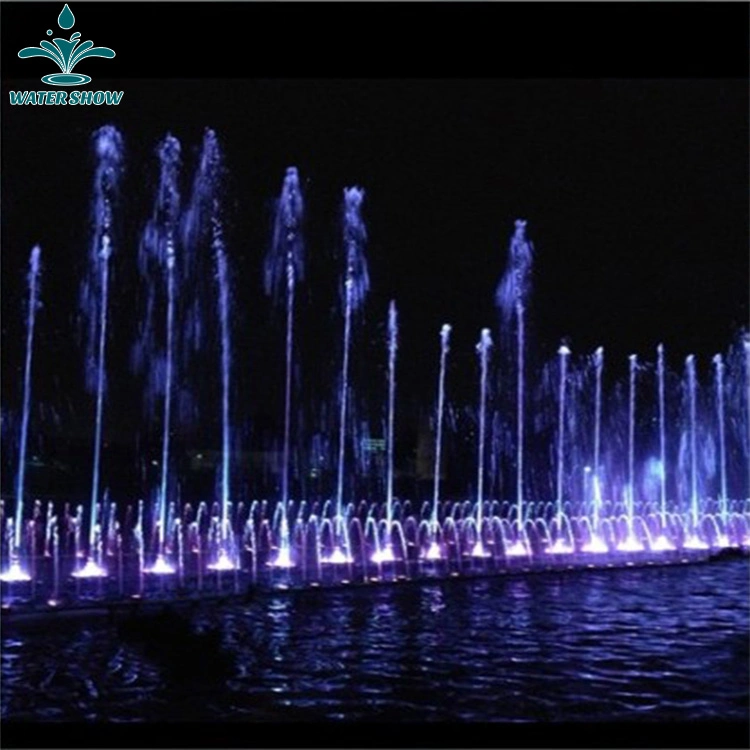 Hotel Plaza Square Outdoor Decoration Stainless Steel Colorful Musical Fountain