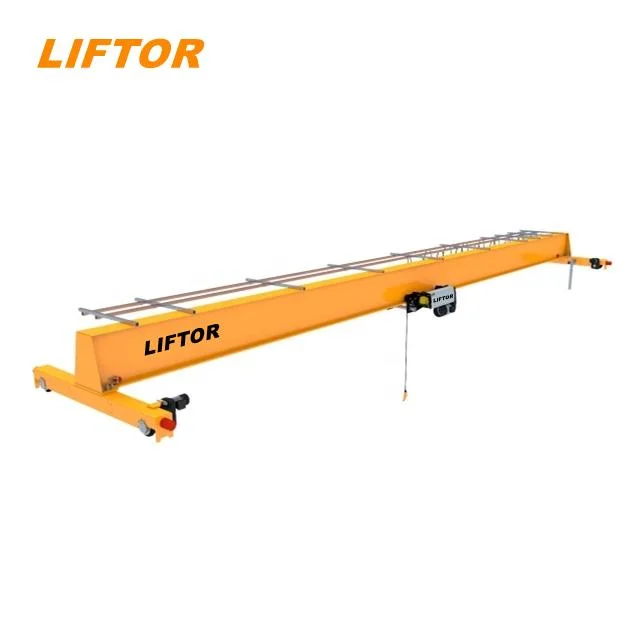 Liftor Indoor Travelling The Single Girder Overhead Cranes with Hoists