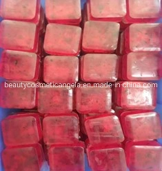 Silver Ion Antibacterial Colorful Herbal Flower Fragrance Hotel Paper Bath Process Customize Handmade Soap