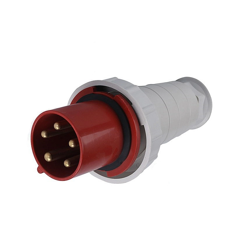 IEC60309 IP67 3p+N+E 5pin 125A Movable Electric Power Charger Plug