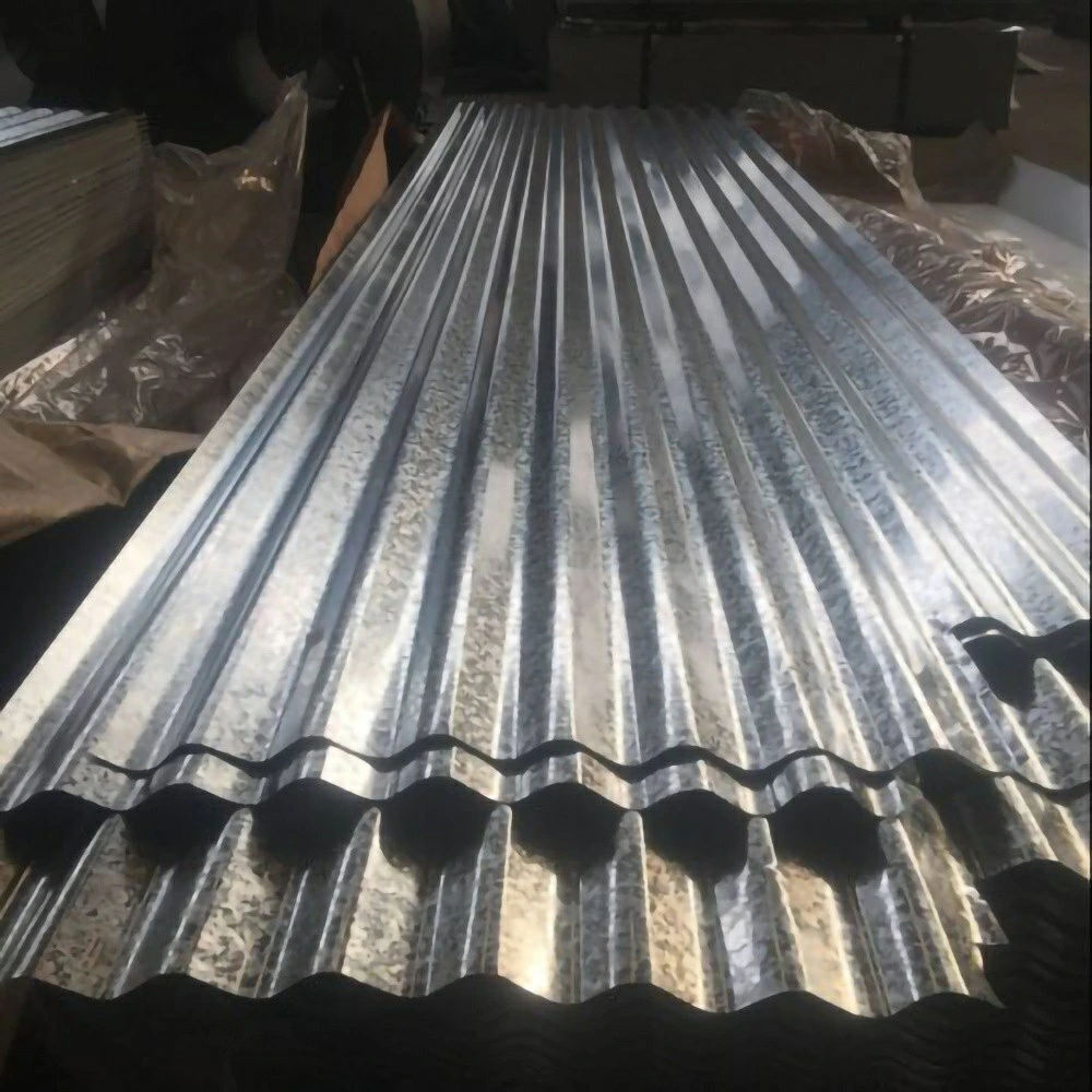 Fiber Cement Corrugated Roofing Sheet Alloy 1060/1100/3003 Galvanized Corrugated Roofing Sheet