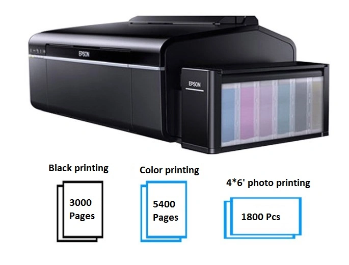 حاوية نفث الحبر الحرارة التي تنقل جهاز الطباعة Epson L805