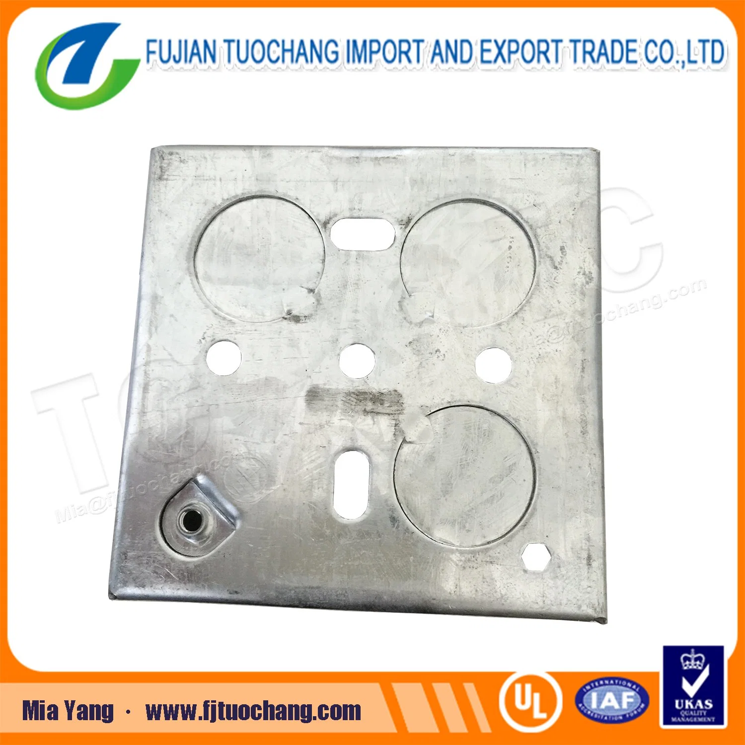 Metal Electrical Box 3X3 Switch and Socket Box