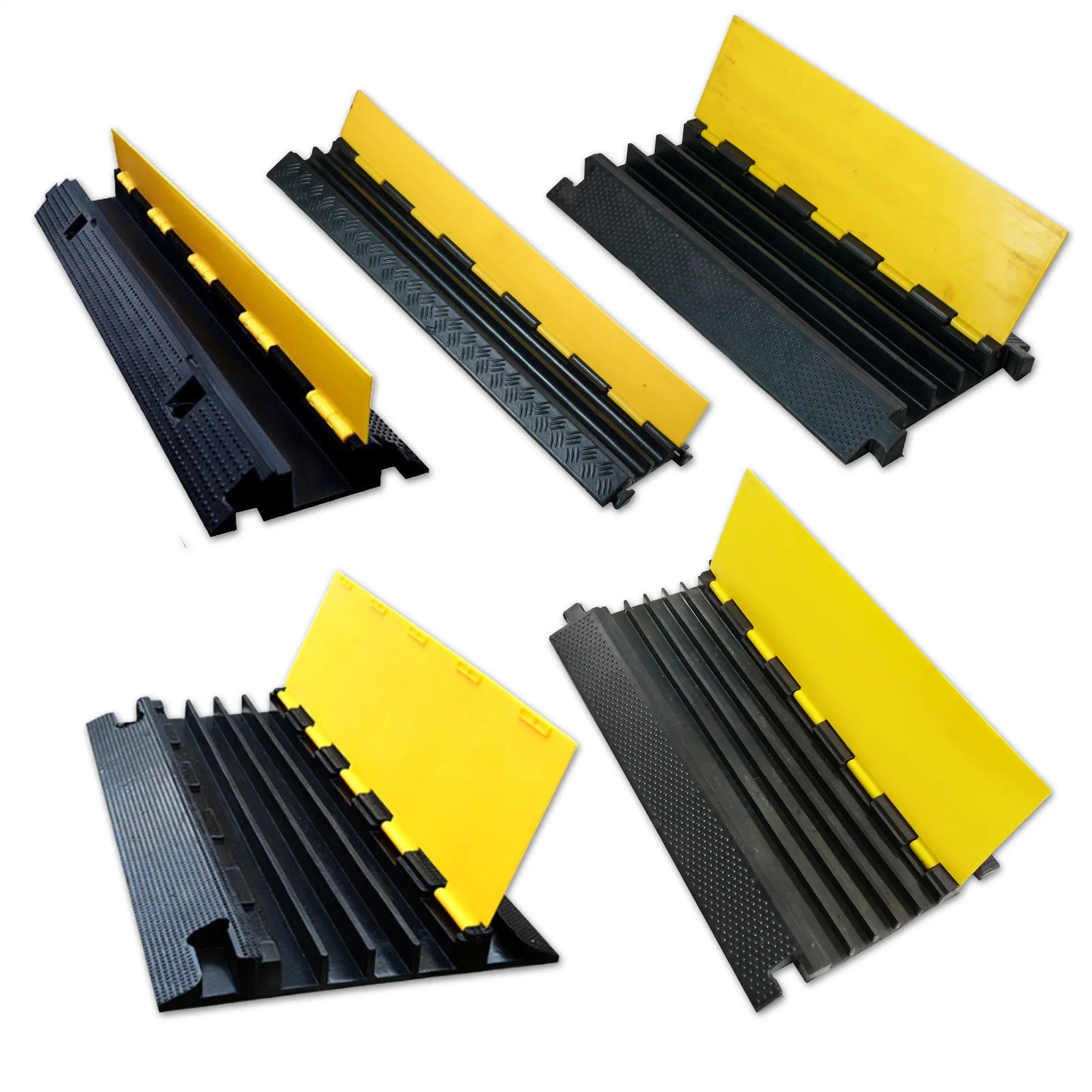 High quality/High cost performance  Ce Standard 5 Channel Floor Rubber Cable Protector