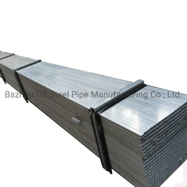 Construction Material ERW Rectangular Steel Pipes and Tubes / Black Carbon Pipe Rhs Rectangular Hollow Section