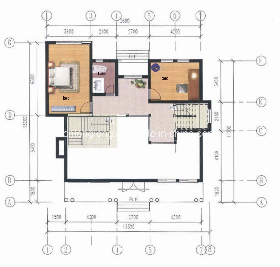 Prefab House Light Steel Structure Villa 3-13