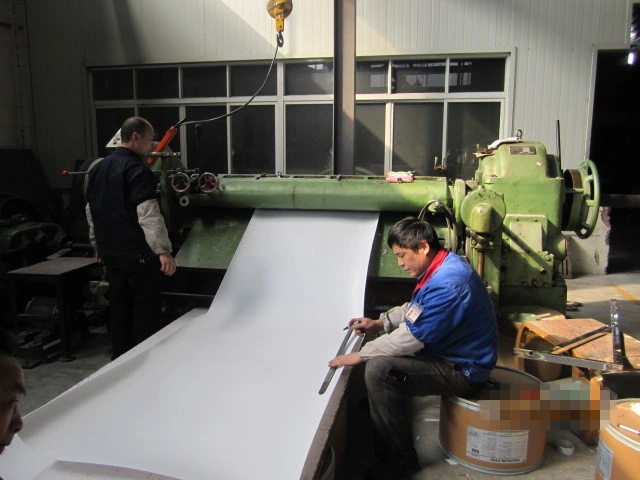 High quality/High cost performance  0.5-12mm Electrical Insulating Engineering White PTFE Skived Sheet