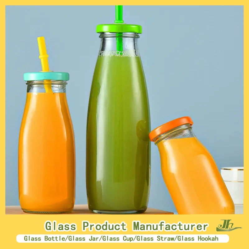 120ml Glass Mason Jar Drinking Glass Packing with Metal Cover with Hole