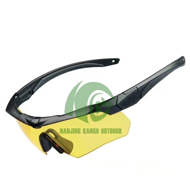 Kango Anti-Impact TPU Half Frame UV Protection Tactical Shooting Safety Glasses