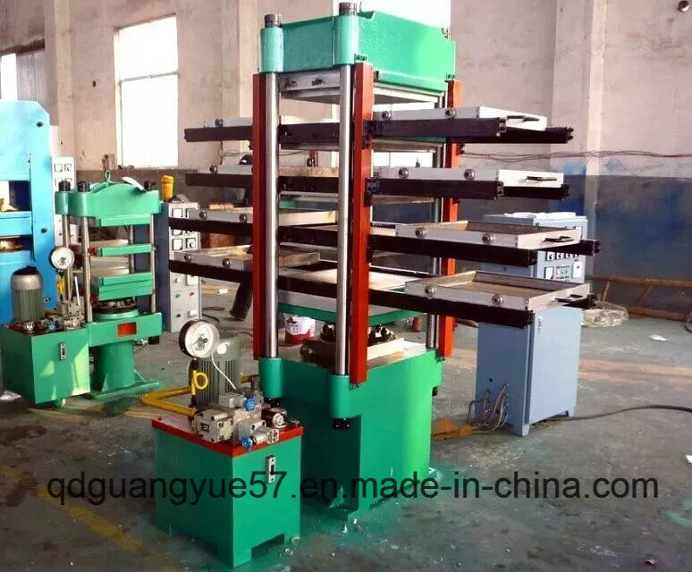 Rubber Hydraulic Hot Press/Rubber Flooring Tile Curing Machine