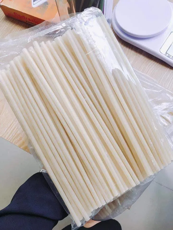 Best Selling Tapioca Drinking Disposable Rice Edible Straw Machine