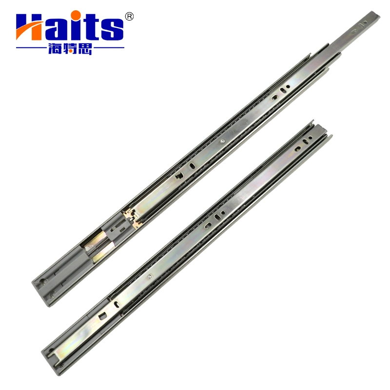 35mm Soft Closing Ball Bearing Slide Telescopic Drawer Channel