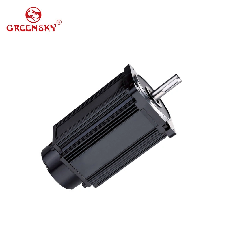 High Power Brushless DC Motor with Brake & Encoder