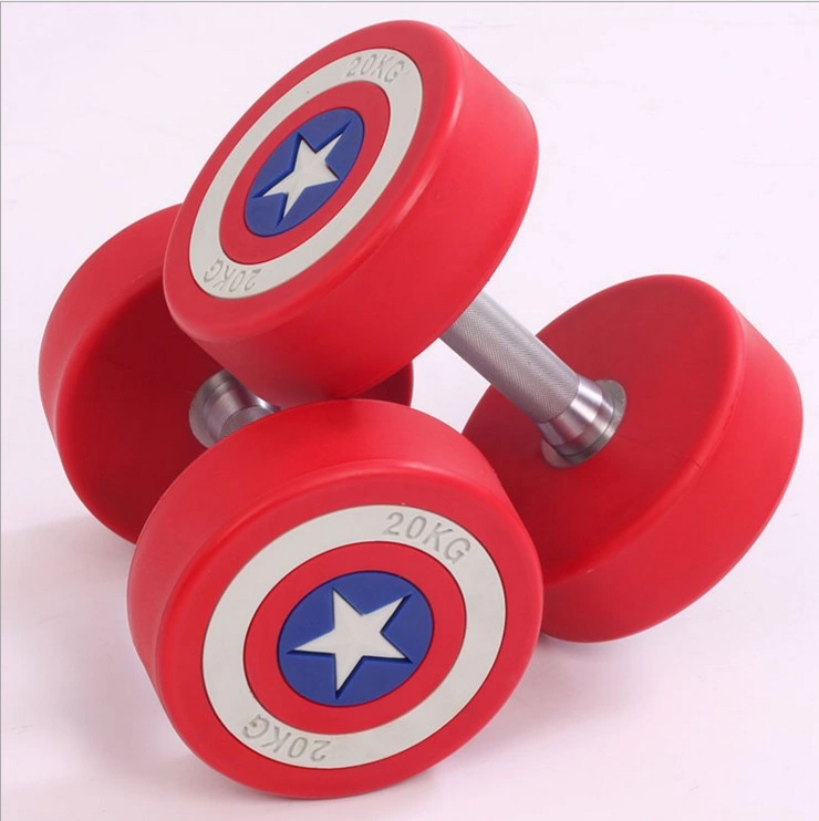 Factory Direct Selling America Captain PU Dumbbell Fitness Accessories Dumbbell Set