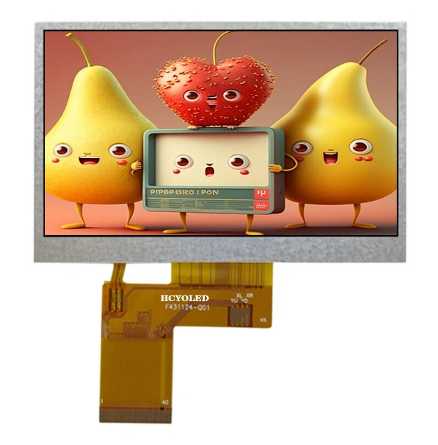 High Performance 5.0" 5.0inch 5.0 Inch 800X480 Pixels Multi-Color Connector TFT LCD Display LCD Screen Panel Display