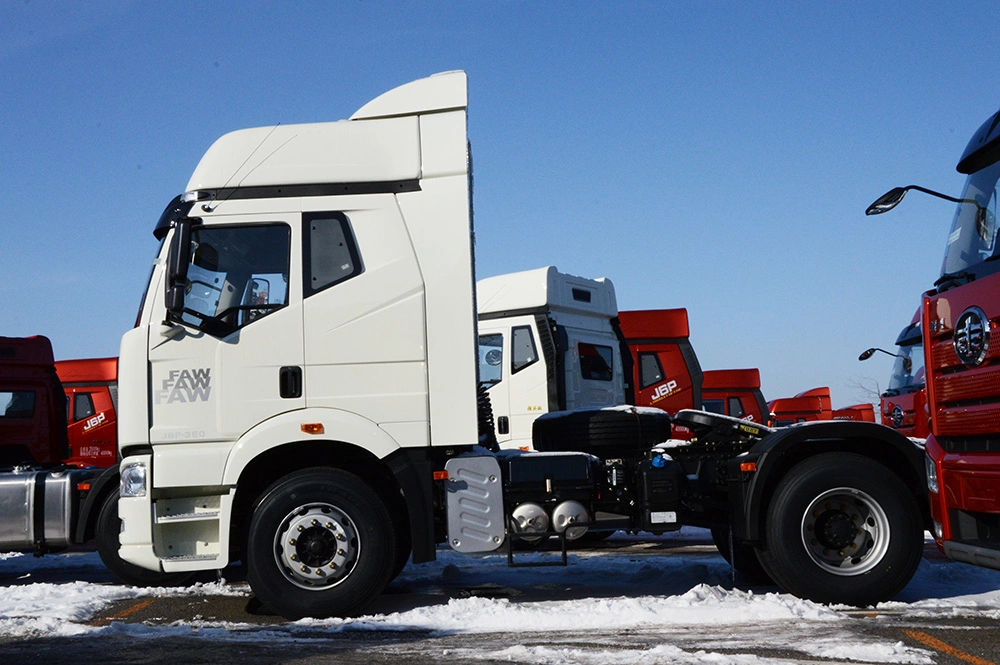 Trator 6X4 460PS novo veículo tractor de semi caminhões FAW eléctrico