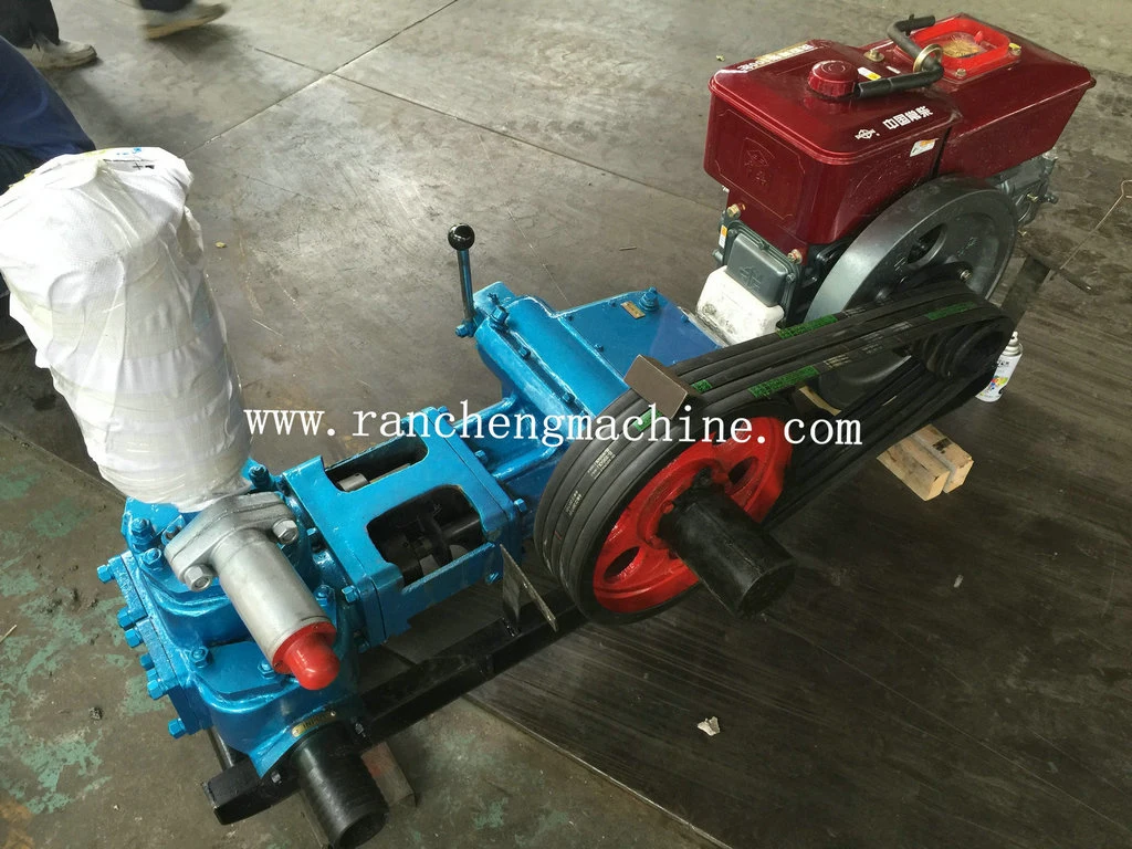 Horizontal Two/Three Cylinder Reciprocating Single Acting Piston Mud Pump