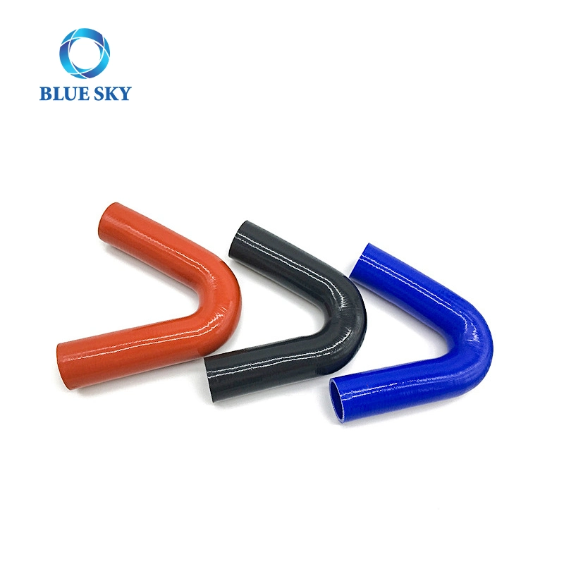 High quality/High cost performance  Universal Heat Resistant 3 Inches 45 90 135 180 Degree Modified Car Air Intake System Elbow Silicone Hose