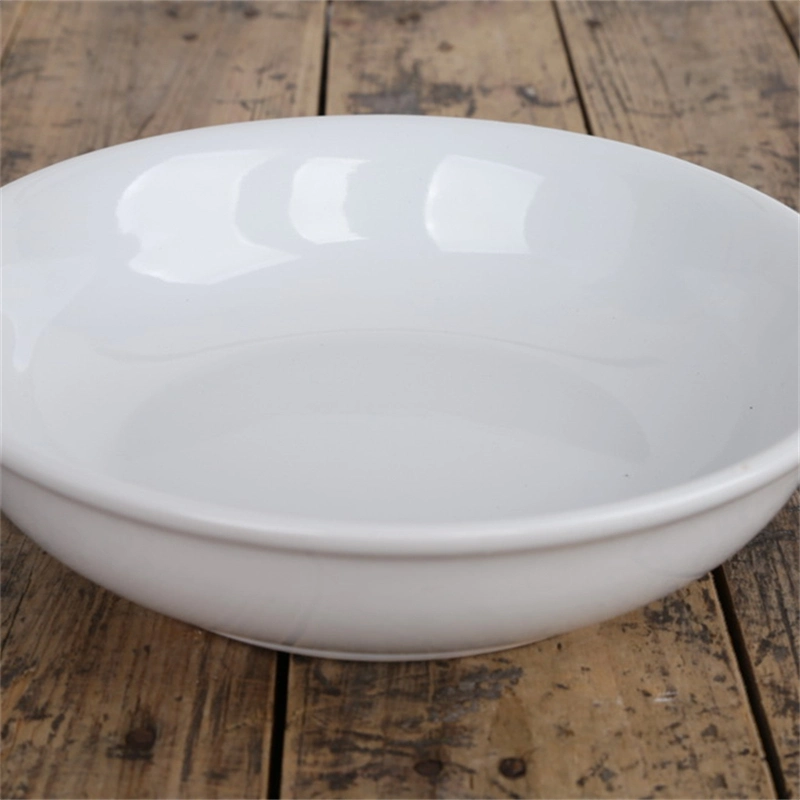 Ingenioso adorable dentro de White Outside Square Glaze Rice Bowl