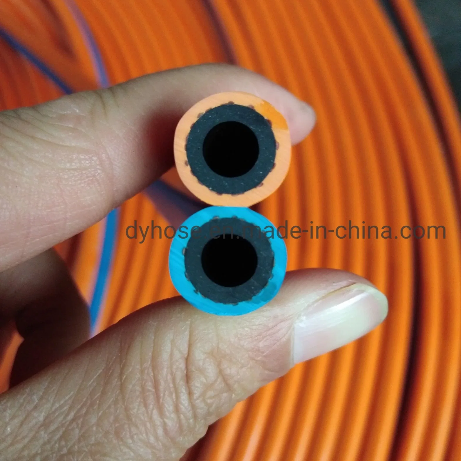 1/4"-3/8" Hydraulic Rubber Hose of Rubber Hoses Like CNG Hose Air Compressor Clamp Welding Colored Surgical