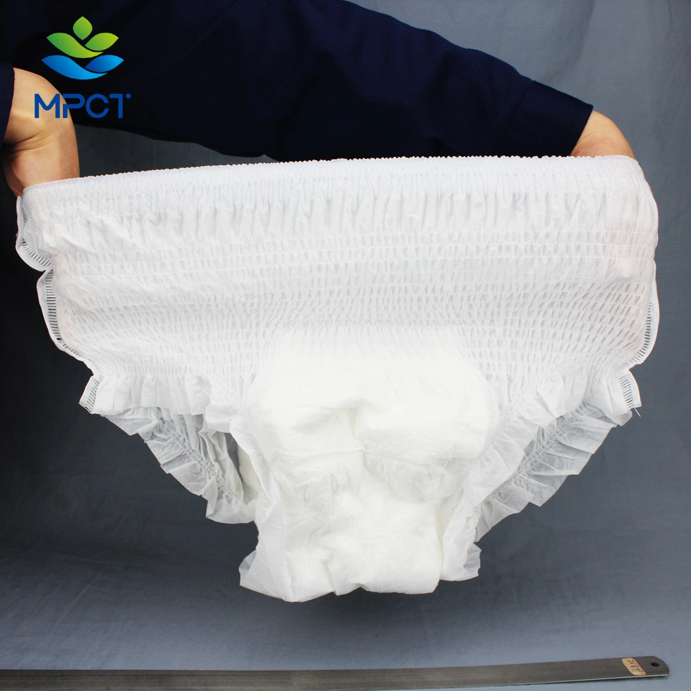 Disposable Customized Well-Designed Easy to Wear Adult Diapers with Magic Tape and High Absorption/Snug Fit