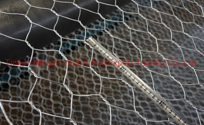 3M * 1m * 0,5m 8cm * 13cm Verzinkte Gabion Box Gabion Mesh Gabion Bakset-Aufbewahrung Wall Gabion