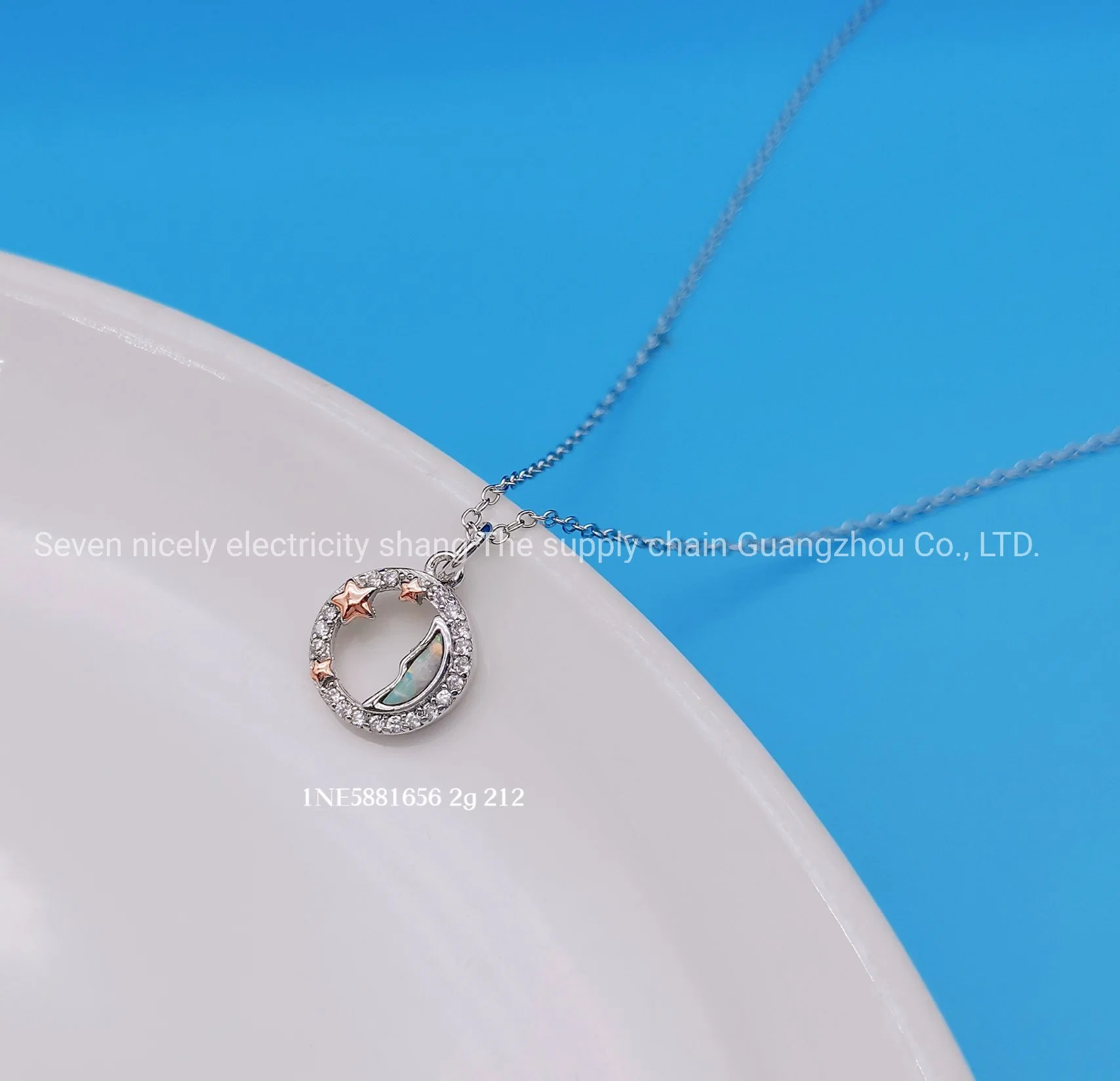 OEM Custom Fashion 925 Silver Jewelry Necklace with Butterfly Charm