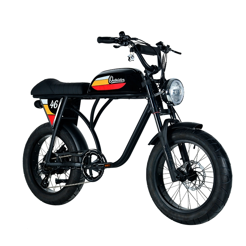 2023 Neueste elektrische Motorrad 750W Bafang Motor 48V Lithium-Batterie Elektrofahrrad