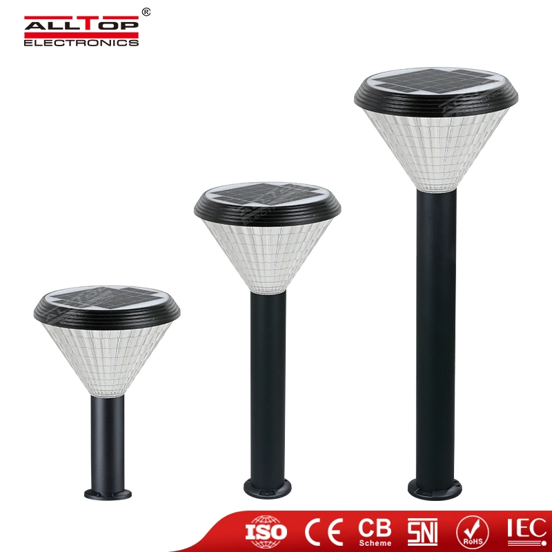 Alltop High Sales Outdoor IP65 Waterproof 20watt Couryard Road Outside Solar LED Garden Lamp