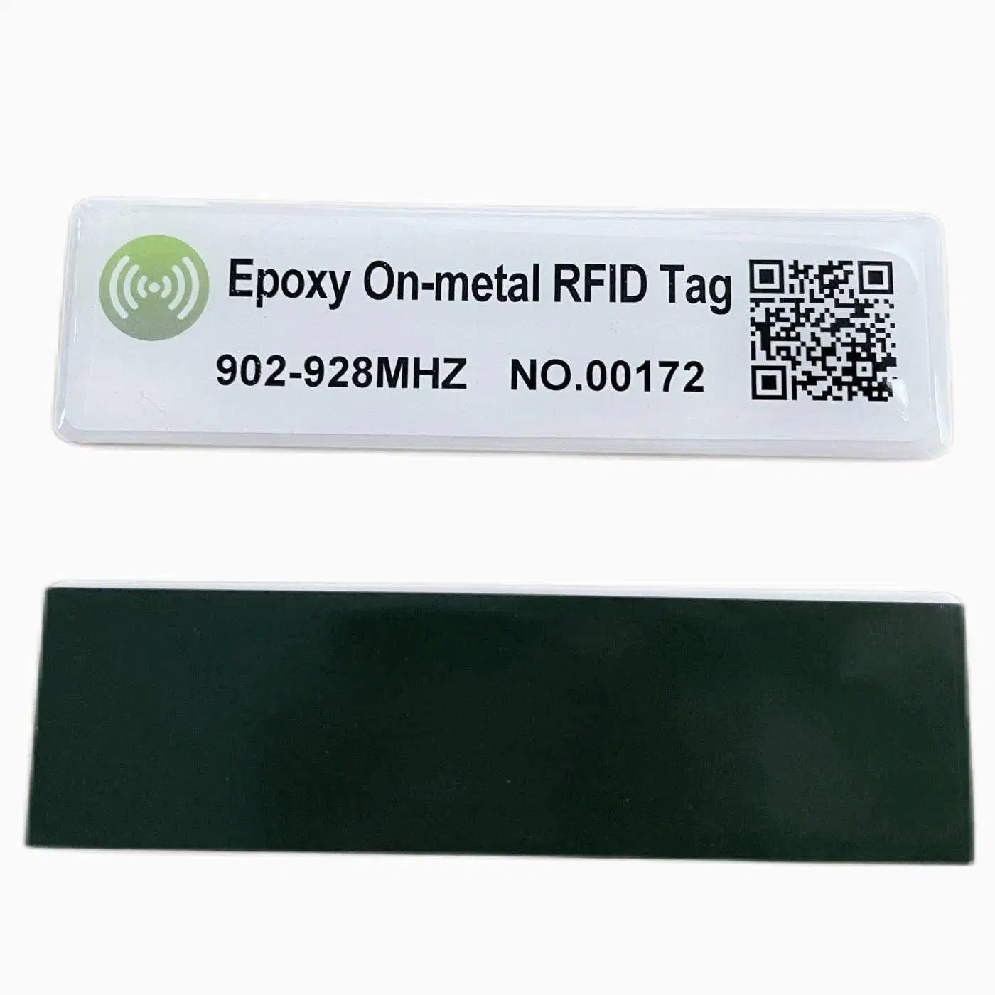 Variable Data Prinitng ISO18000-6c U9xe etiqueta RFID de epoxi UHF en metal Pegatina