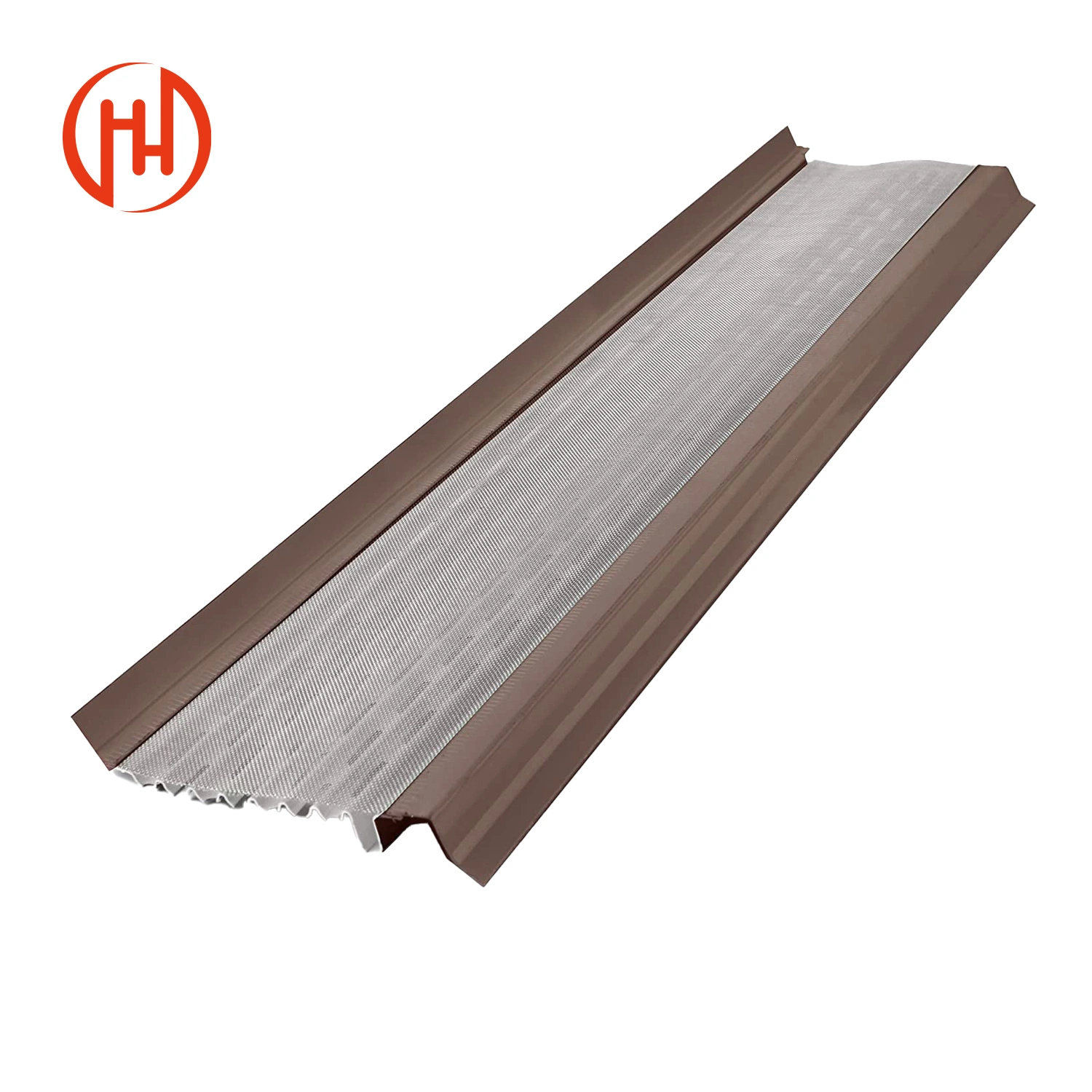 Alluminium Extrusion Roof Gutter duradero Acero inoxidable Micro-Mesh Gutter Guard Pantalla