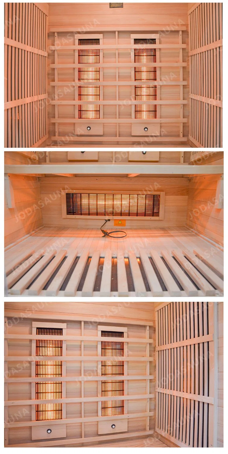 Cheapest Full Spectrum Infrared Sauna for 3 Person Factory Wholesale Infrared Sauna