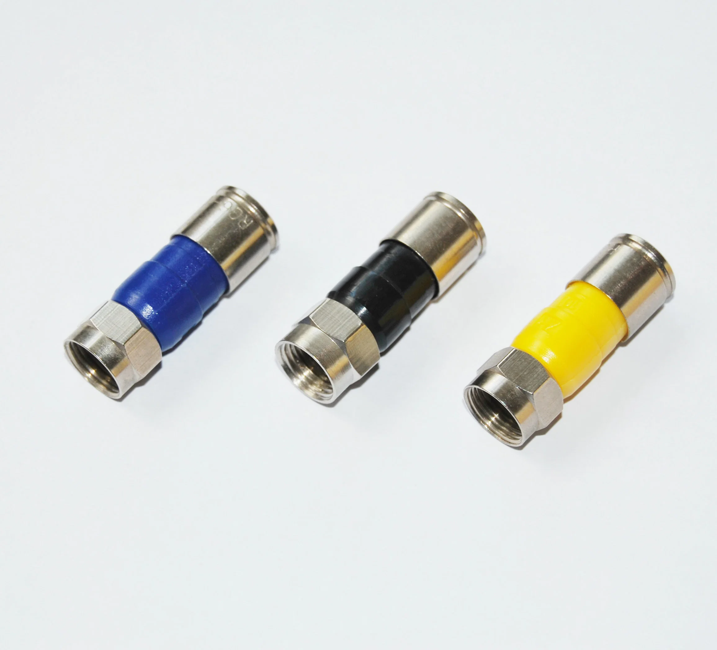 RG6 Compression RF Connector for Coaxial Cable