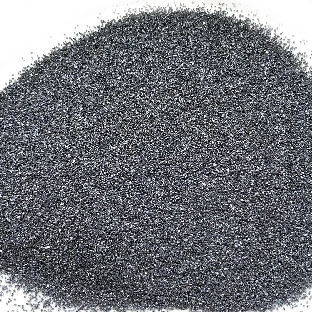 100 Mesh Black Sic Silicon Carbide Used for Smelting Abrasive and Refractory Materials