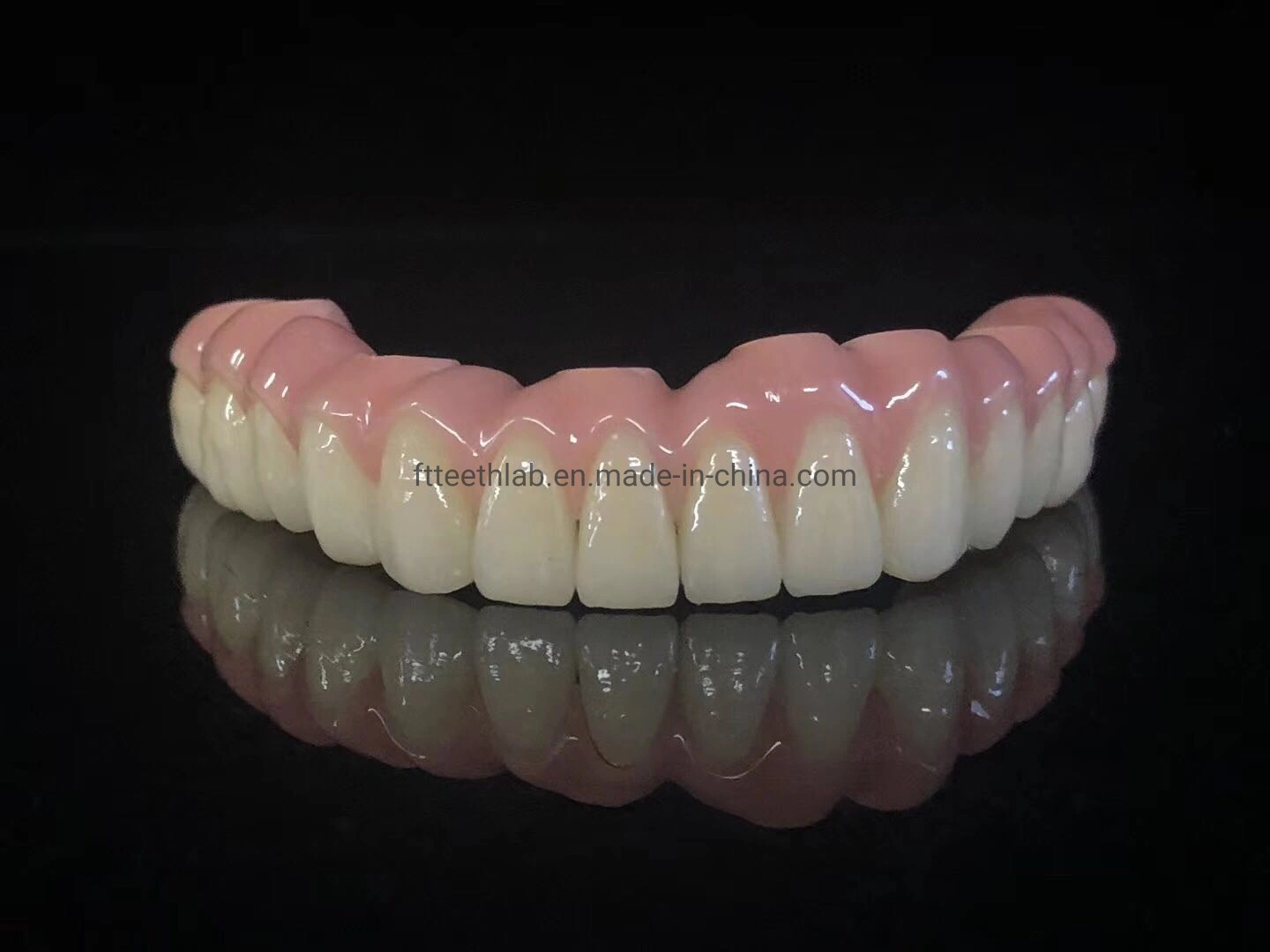 Full Arch Layered Zirconia Implant Bridge Dental Implants